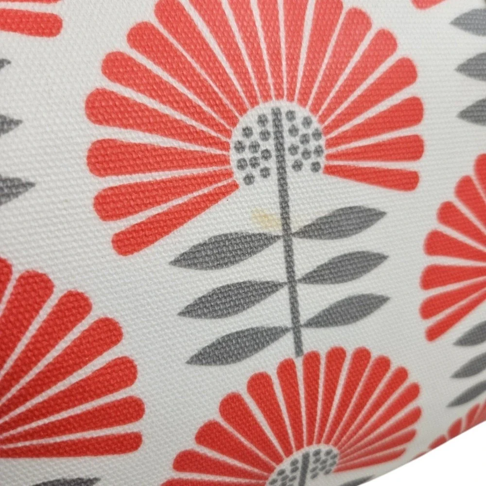 Petunia Pickle Bottom Diaper Bag Red Orange‎ Coral Shoulder Floral Waterproof